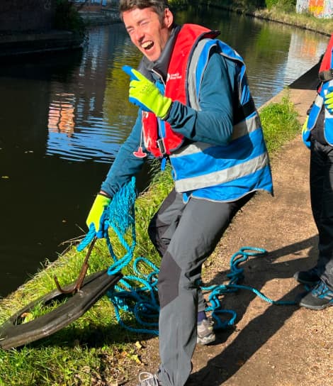 Canal Clean-up Day 1